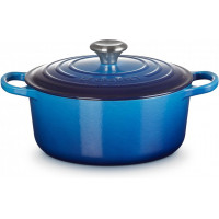 Tilaa helposti Le Creuset Signature pyöreä valurautapata, 22 cm, Azure Blue nopealla toimituksella. Nauti kätevästä ja luotettavasta verkko-ostoksesta ja saat erinomaista laatua edulliseen hintaan. Le Creuset Signature pyöreä valurautapata, 22 cm, Azure Blue