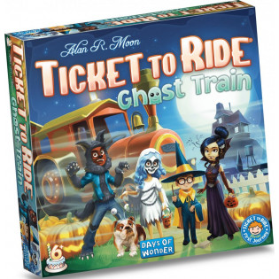 Ticket to Ride Junior Ghost Train - strategiapeli, ENG, Days of Wonder
