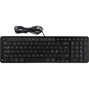 Contour Design Balance Keyboard -langallinen näppäimistö, musta