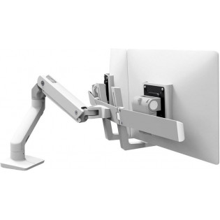 Ergotron HX Desk Dual Monitor Arm -monitorivarsi, valkoinen