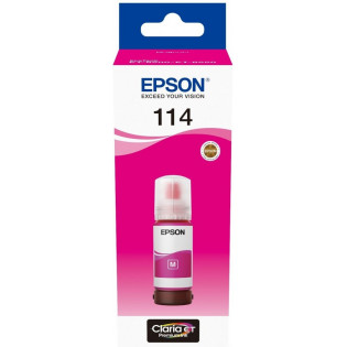 Epson 114 EcoTank -mustepullo, magenta