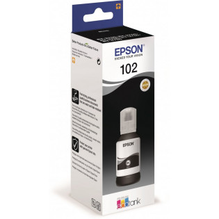 Epson 102 EcoTank -mustepullo, musta