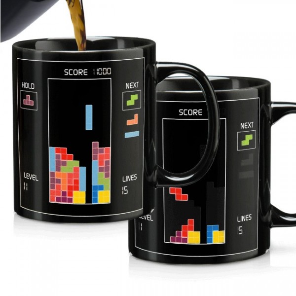 Heat Sensitive Mug | Tetris