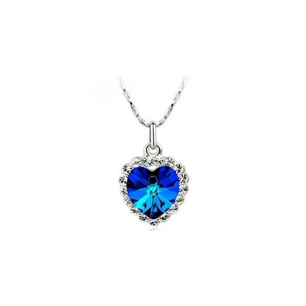 Crystal Necklace | Heart of Ocean