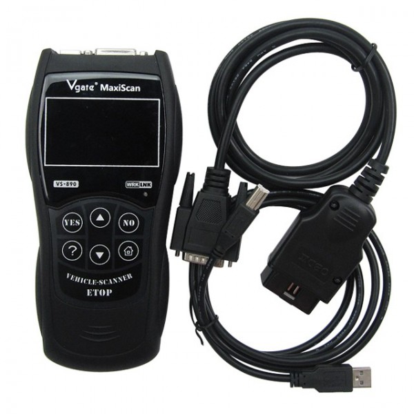 OBD2-vikakoodinlukija Vgate MaxiScan VS890 (SUOMI)