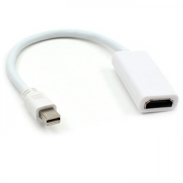 LEITZ - 63100001 Mini DisplayPort HDMI Bianco cavo di interfaccia e