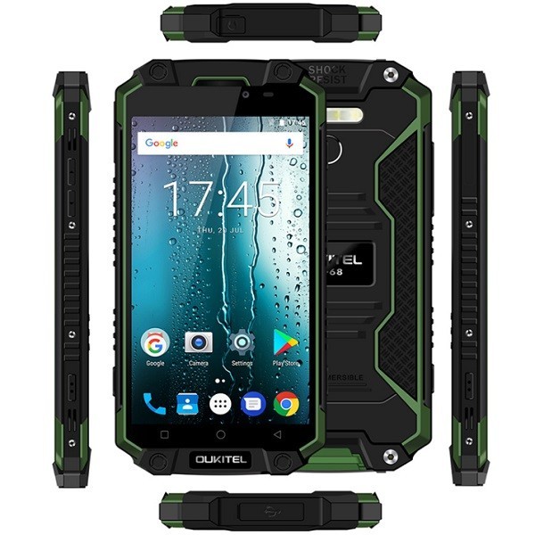 Oukitel K10000 Max vedenkestävä IP68-puhelin