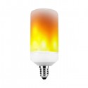 LED-lampa med flammande låga