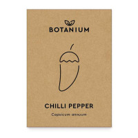 Botaniumin chilin siemenet istuttamalla saat näyttävän, mutta myös maukkaan Loco-lajikkeen kasvin ruukkuusi! Keskitulinen chili, joka on helppo kasvattaa.