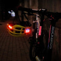 Cykelhjälm med lampa & varselljus RockBros