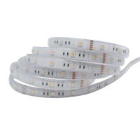 Vattentålig IP65-klassad LED-list med RGBW / WW. En vattentålig 10 meter lång LED-list lämplig för badrum och badrum samt användning utomhus.