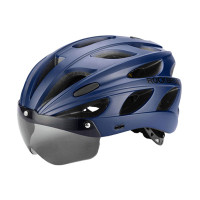Rockbros cykelhjälm är en lätt och aerodynamisk hjälm som passar både för cykling både on- och offroad.