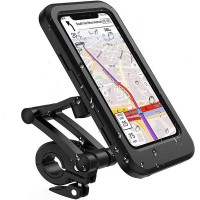RockBros taittuva puhelinteline on erinomainen lisä polkupyörääsi, kun haluat esimerkiksi lukea karttaa samalla kun ajat pyörällä.