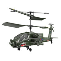 Syma S109G RC-helikopteri on sisäkäyttöön tarkoitettu radio-ohjattava leluhelikopteri, jossa on värikkäät vilkkuvat valot.