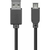 Micro-USB 2.0 -kaapeli lataamiseen ja tiedonsiirtoon. Liitä esimerkiksi laite, jossa on Micro-USB-liitäntä, tietokoneeseen.