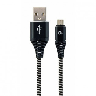 Cablexpert MicroUSB - USB-A -kaapeli, 2 m, musta