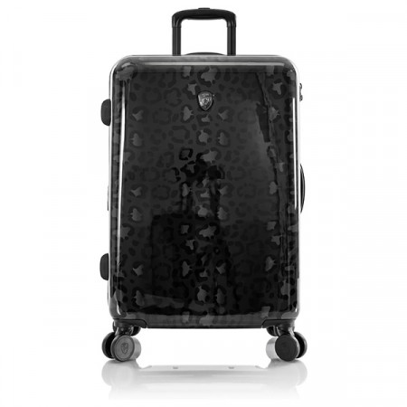 Heys Black Leopard Spinner-matkalaukku, 66cm