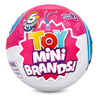 5 Surprise MiniToys Surprise Ball innehåller favoritleksaker från välkända märken i miniformat, perfekt som födelsedagspresent eller julklapp till de små.
