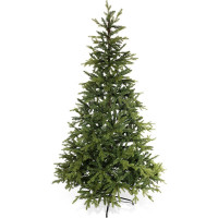 Enne Seasons North Pine konstgjord julgran, 180 cm med gräsgröna barr är så realistiska att det nästan är omöjligt att skilja på en riktig gran och en julgran.