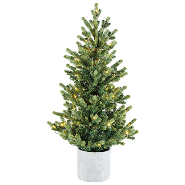 Enne Seasons Emerald Spruce LED-ulkokuusi, 120 cm