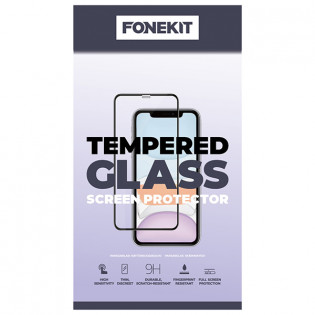 FoneKit Full Cover panssarilasi, Samsung Galaxy A52 / A52 5G / A52s, MyFoneKit