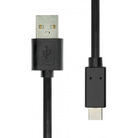 Laadukas Fuj:tech USB-C - USB-A -kaapeli lataamiseen (3A). Kaapelia voidaan käyttää myös tiedonsiirtoon jopa 480 Mbps:n siirtonopeudella. Katso lisää!