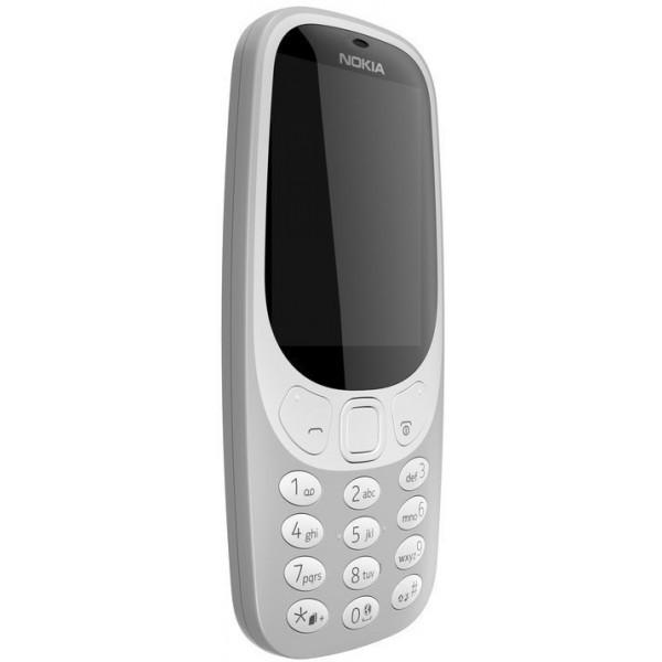 Nokia 3310 knapptelefon Dual-SIM, grå