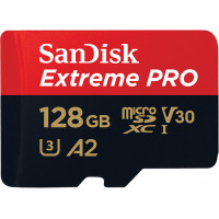 Erittäin nopea SanDisk 128 Gt muistikortti jopa 200 Mt/s lukunopeudella ja jopa 90 Mt/s kirjoitusnopeudella. Loistava 4K-videoille ja nopeaan tiedonsiirtoon!