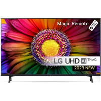 LG UR8000 43" 4K LED TV som ger fantastisk bildkvalitet i 4K UHD-upplösning. Utrustad med digitala mottagare för DVB-T2, DVB-S2 och DVB-C HD. Beställ online!