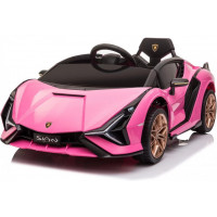 Beställ enkelt Lamborghini Sian 12V -elbil, rosa med snabb leverans. Njut av bekväm och pålitlig shopping online och få bra kvalitet till ett lågt pris. Kolla in!