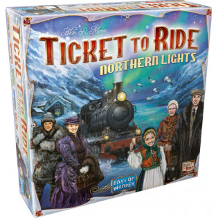 Ticket to Ride Northern Lights -strategiapeli, Days of Wonder