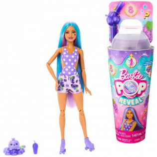 Barbie Pop Reveal Grape Fizz - muotinukke