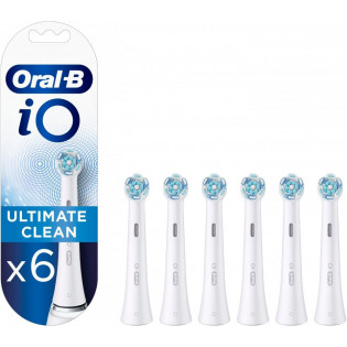 Oral-B iO Ultimate Clean -harjaspää valkoinen 6 kpl