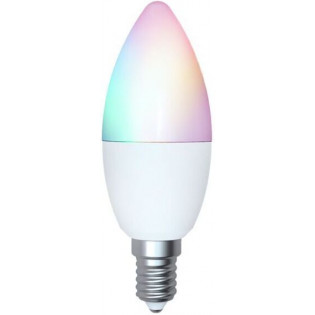 Airam SmartHome -kynttilälamppu, E14, opaali, 470 lm, RGBW, WiFi