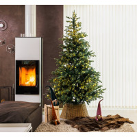 Beställ enkelt Enne Emerald Spruce äkta julgran med LED-lampor, 210 cm, grön med snabb leverans. Njut av bekväm och pålitlig shopping online och få bra kvalitet till ett lågt pris. Kolla in!
