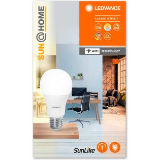 Ledvance Sun@Home Classic -älylamppu, E27, 750 lm, tunable white