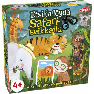 Tactic Etsi ja löydä! Safariseikkailu -lastenpeli
