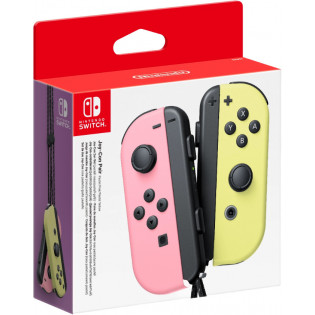 Nintendo Joy-Con Pair -peliohjainpari, Pastel Pink ja Pastel Yellow, Switch