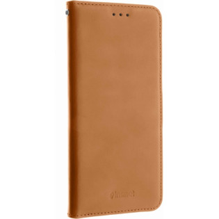 Insmat Premium Flip Case -lompakkokotelo, OnePlus Nord 2 5G, ruskea