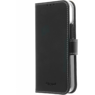 Insmat Exclusive Flip Case lompakkokotelo, iPhone 12 mini, musta