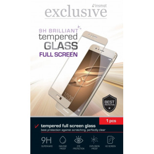 Insmat Full Screen -panssarilasi, Samsung Galaxy A40, musta
