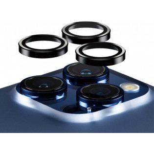 PanzerGlass Hoops -kameran linssinsuoja, iPhone 15 Pro / 15 Pro Max