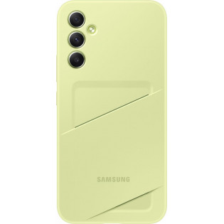Samsung Galaxy A34 Card Slot Case -suojakuori, lime