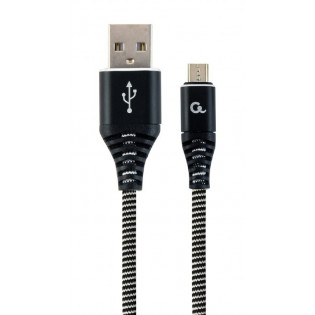 Cablexpert MicroUSB - USB kaapeli, 1 m, musta