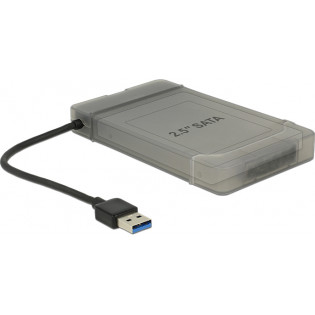 DeLOCK USB 3.0 - SATA -adapteri suojakotelolla