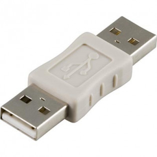 InLine USB-sukupuolenvaihtaja, USB A uros - USB A uros, Intos