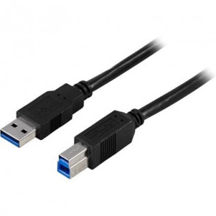 InLine 5.0 m USB 3.0 A - B, uros - uros kaapeli, musta, Intos