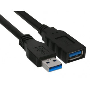 InLine 0.5 m USB 3.0 A - A jatkokaapeli, Intos