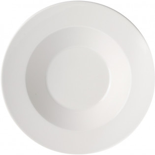 Arabia KoKo -lautanen, syvä, valkoinen, 24 cm