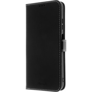 Insmat Exclusive Flip Case -lompakkokotelo, Samsung Galaxy A25 5G, musta